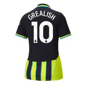 Manchester City Jack Grealish #10 Dámské Venkovní Dres 2024-25 Krátký Rukáv